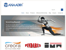 Tablet Screenshot of anaadih.com